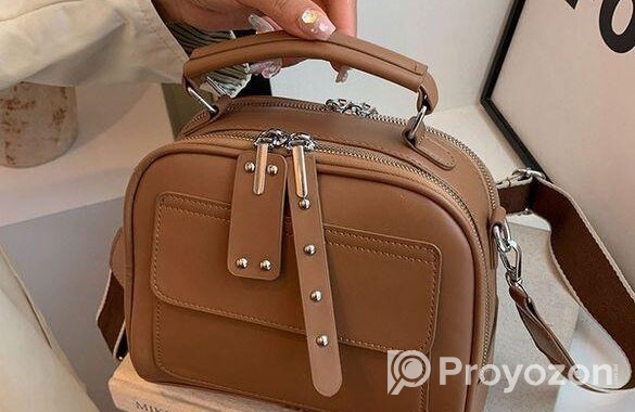 High end ladies’ handbag multi-layer large capaci