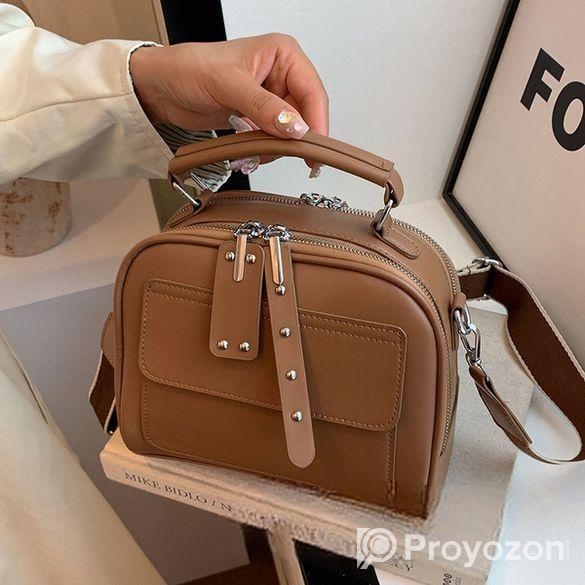 High end ladies’ handbag multi-layer large capaci