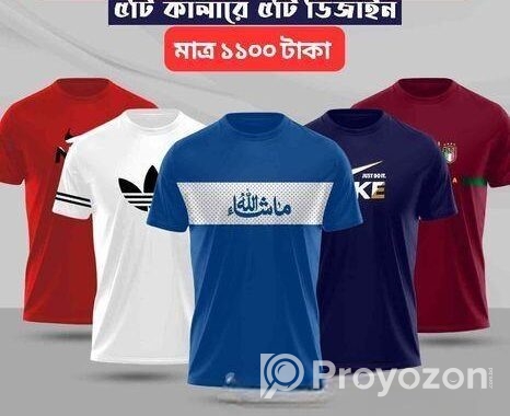 পাঁচ পিস এর Combopack T-Shirt