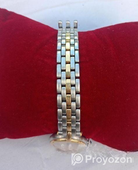 Cartier Panthère | Round 1 Row 18k Gold Steel Ladi