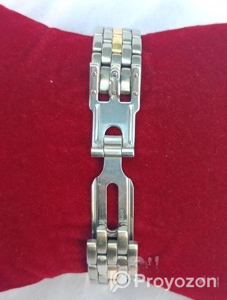 Cartier Panthère | Round 1 Row 18k Gold Steel Ladi