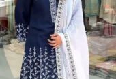 Soft Cotton Embroidery Three Piece