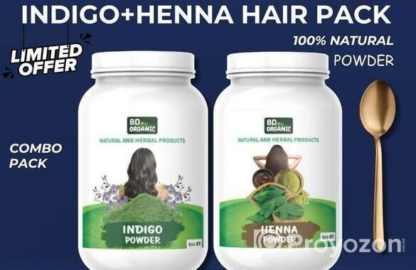 Special Indigo hair pack combo