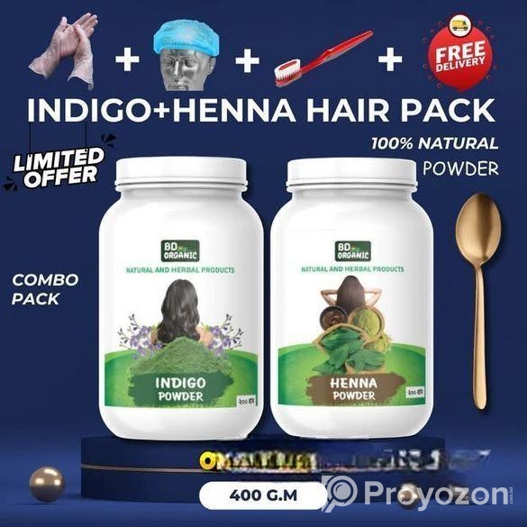 Special Indigo hair pack combo