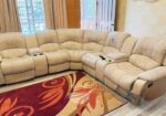 Used 5 pcs Reclining Leather sofa set (Imported)