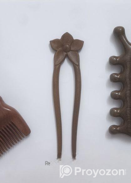 চন্দন কাঠের হেয়ার পিন