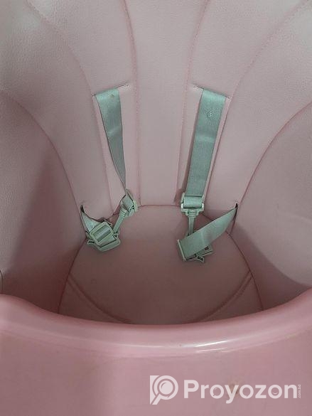 Pink Colour Baby Feeding Chair