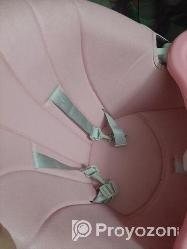 Pink Colour Baby Feeding Chair