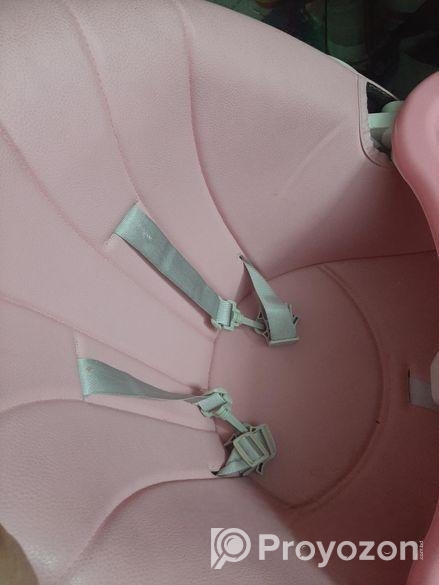 Pink Colour Baby Feeding Chair