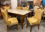 Six Chair Modern Dining Table