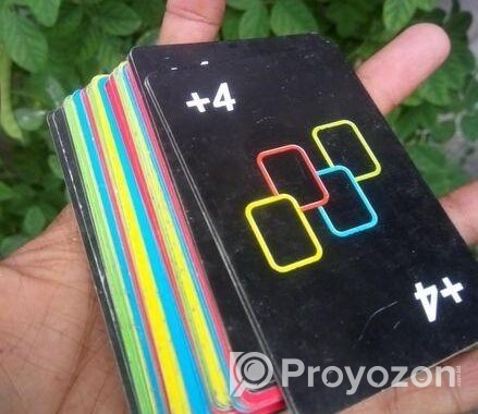 Full Fresh Condition. Multi Colour Uno Card. For P