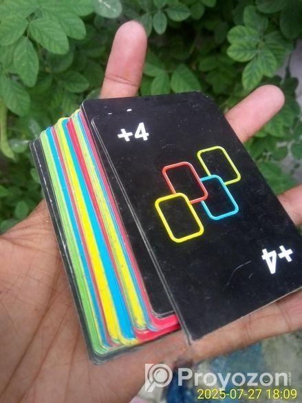 Full Fresh Condition. Multi Colour Uno Card. For P