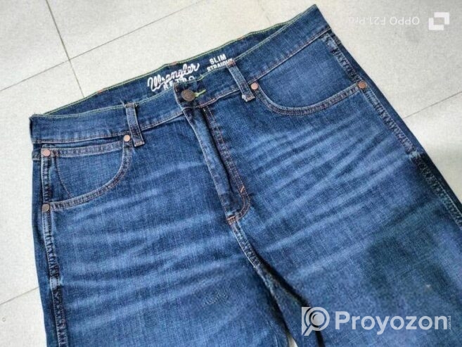 Mens denim and long cargo