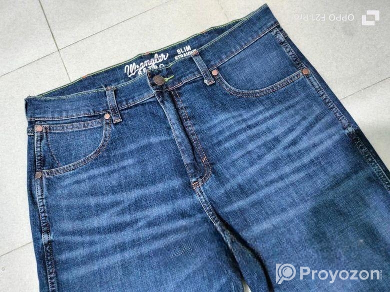 Mens denim and long cargo