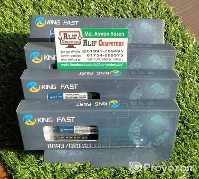 DDR3, 8-GB Ram (3 year warranty) Intake New.