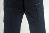 Mens denim and long cargo