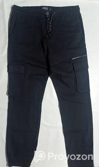 Mens denim and long cargo
