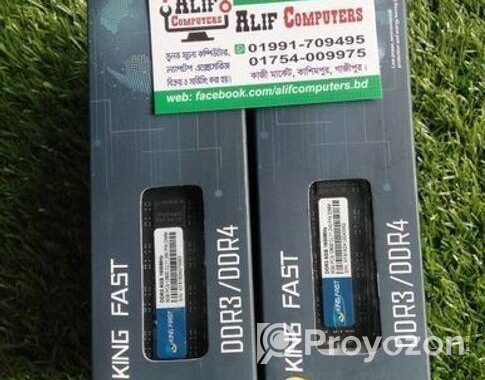 DDR3, 8-GB Ram (3 year warranty) Intake New.