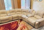 Used 5 pcs Reclining Leather sofa set (Imported)