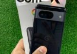 Google 8 with box black (Used)