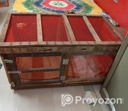 খুব মজবুত করে বিড়ালের জন্য তৈরি করা খাঁচা