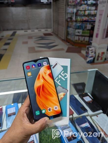 OPPO F15 8/128 EID OFFER (Used)
