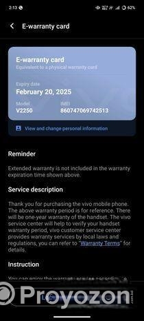 Vivo V29 5G (Curved) (Used)