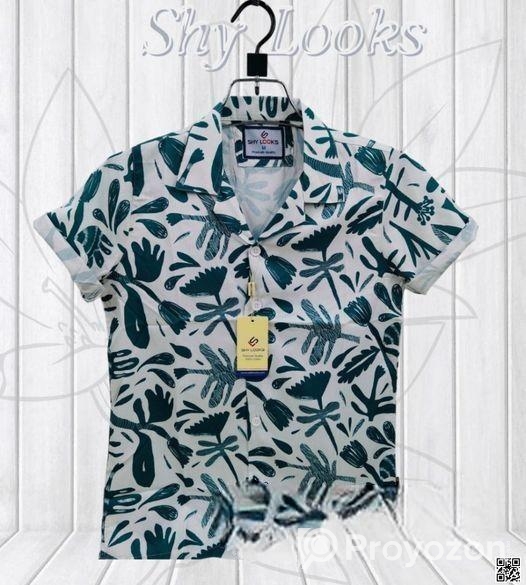 Luxury China Spandex Cot Drooped Shulderd Shirt