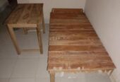 Bed & Table