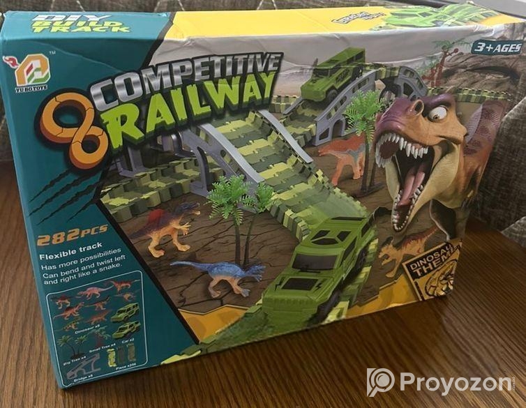 ডাইনোসর রেল কার টয় বাচ্চাদের জন্য