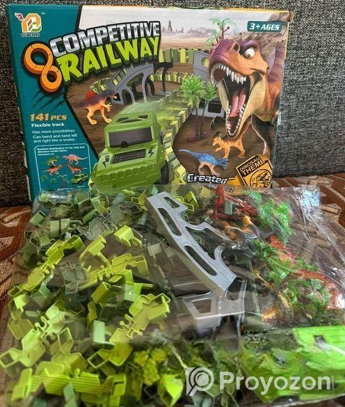 ডাইনোসর রেল কার টয় বাচ্চাদের জন্য