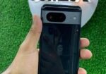 Google 8 with box black (Used)