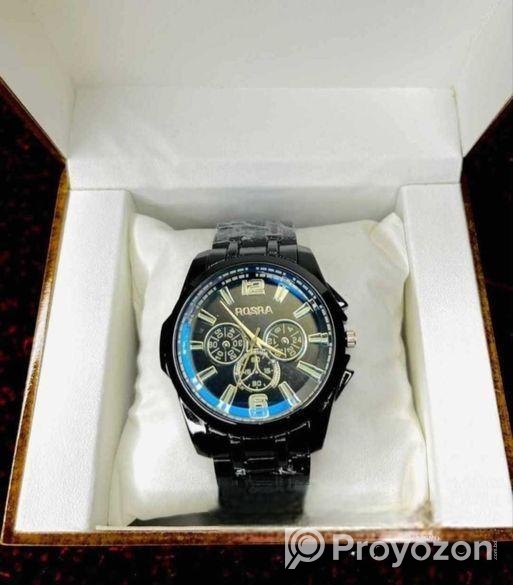 Rosra men’s stainless steel fashion watch