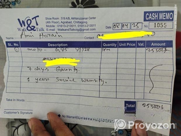 Motorola Edge 50 Fusion MODEL -G85 USD-3 MAS (New)