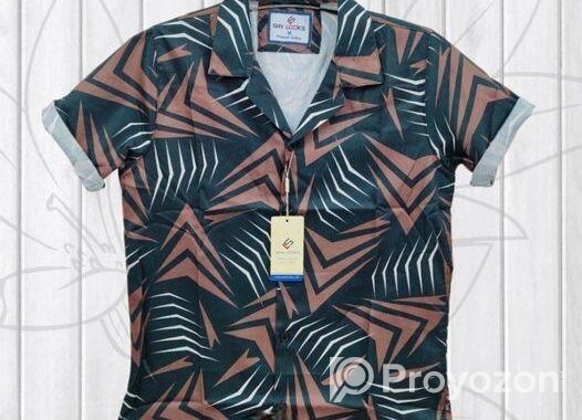 Luxury China Spandex Cot Drooped Shulderd Shirt