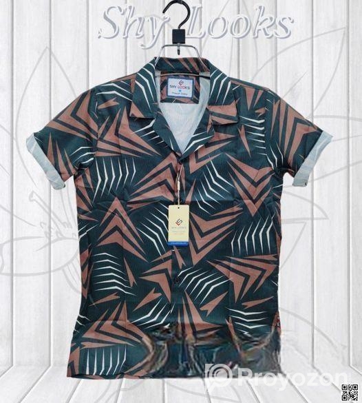 Luxury China Spandex Cot Drooped Shulderd Shirt