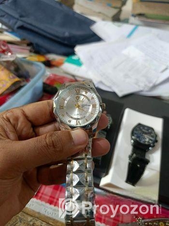 Binbond diamond cut watch for men