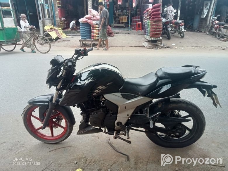 TVS Apache RTR 160 double disk 2019