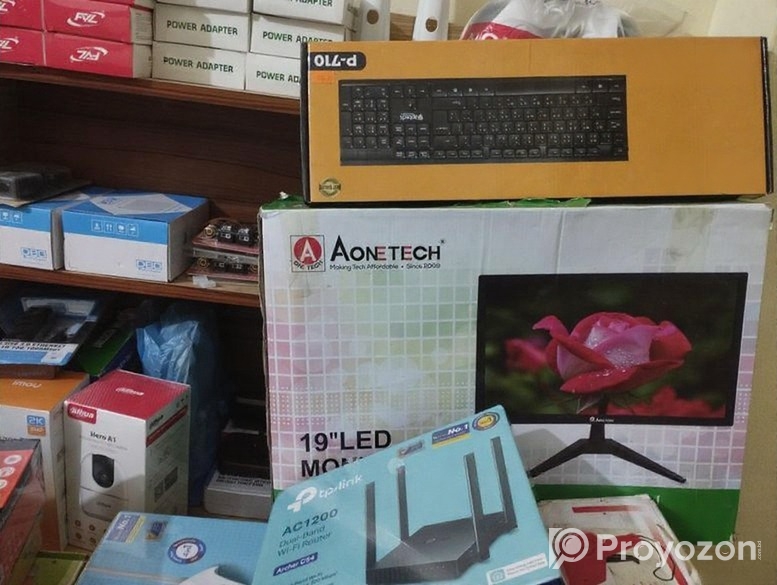 রাউটার মনিটর মিনি UPS অনু