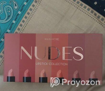 Max&more Nudes Lipstik set.