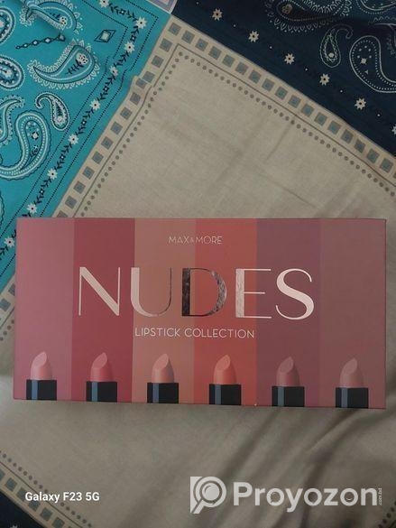 Max&more Nudes Lipstik set.