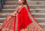 Semi Mosline Silk Saree with Blouse Pieces