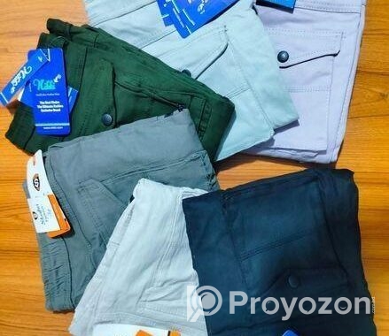 Twill Mens 6 Pocket Cargo Joggers