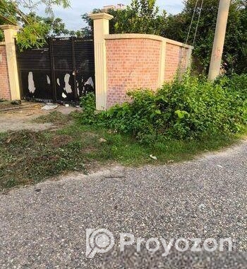 Big road east-north corner 10 katha plot urgent sa