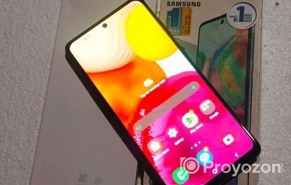 Samsung Galaxy A71 -8/128( With Box) (Used)