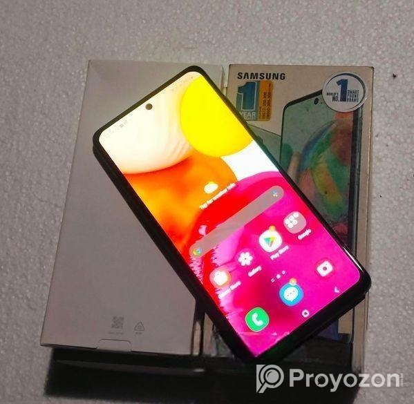 Samsung Galaxy A71 -8/128( With Box) (Used)