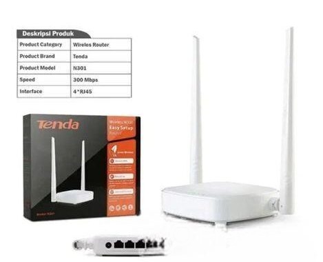 Tenda N301 Wireless N300 Easy Setup Router