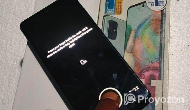 Samsung Galaxy A71 -8/128( With Box) (Used)