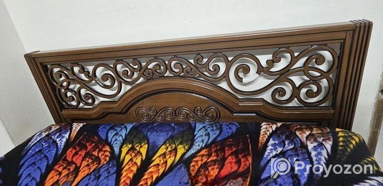 Oak Wood Bed