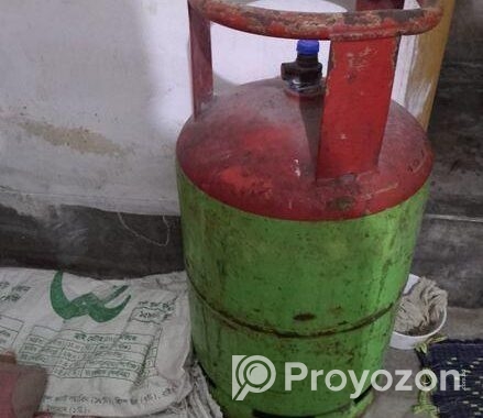 গ্যাস ভর্তি সিলিন্ডার + চুলা সহ